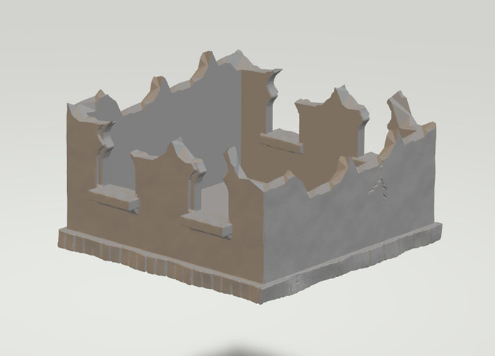 modular arabic building set (stl file) 3D Print 202926