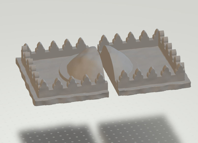 modular arabic building set (stl file) 3D Print 202931