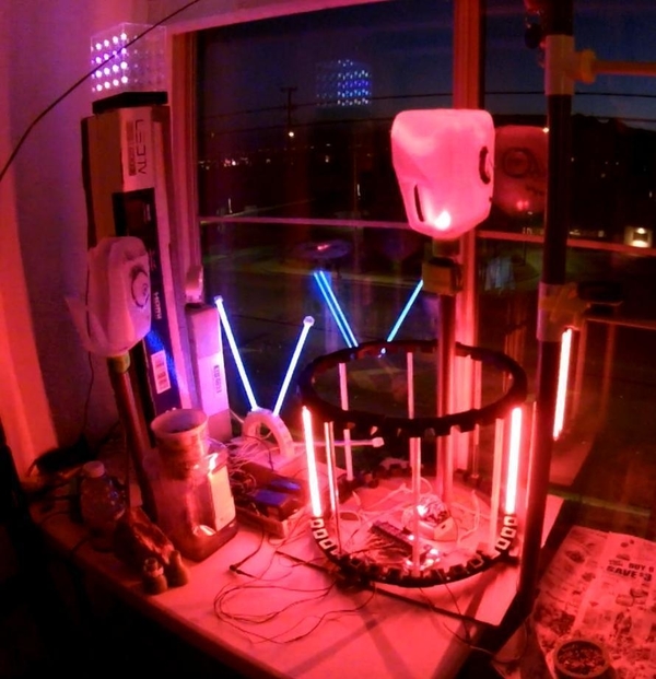 CCL + MilkCarton Table Art Lamp
