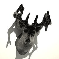 deer with two 10mm diameter holes for magnets. - Thumbnail 3