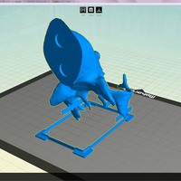 deer with two 10mm diameter holes for magnets. - Thumbnail 4