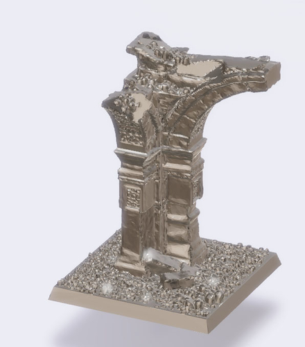 4 bases for flying minitures -STL files- 3D Print 202957