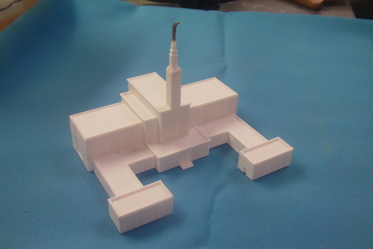 Los Angeles Mormon Temple 3D Print 203037