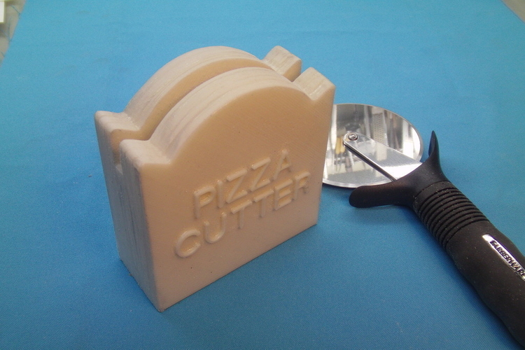 Pizza Cutter Holder 3D Print 203065