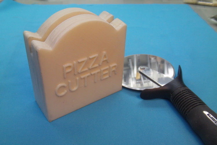 Pizza Cutter Holder 3D Print 203068