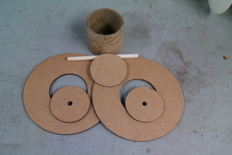 Lyman Cardboard Filament Spool 3D Print 203093