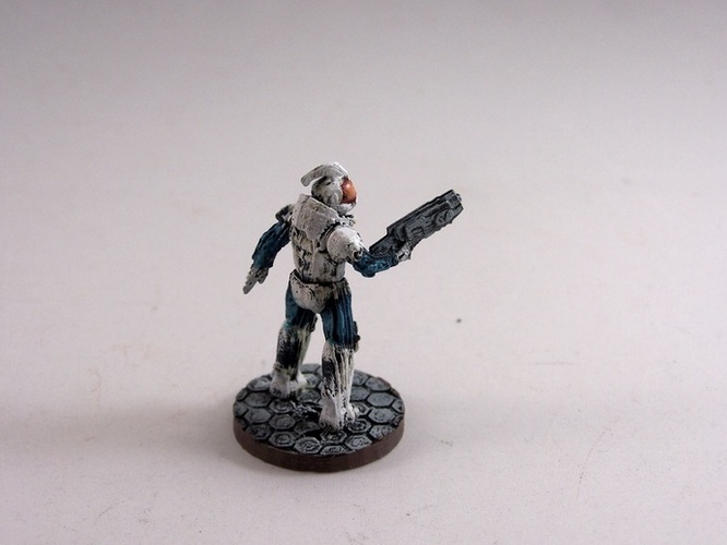 House Etryn Puritan, 28mm Miniature 3D Print 2031