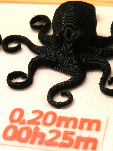 3D Printed Octopuses for quality test [ size=50mm ] (1) 3D Print 20311