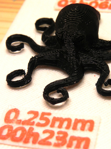 3D Printed Octopuses for quality test [ size=50mm ] (1) 3D Print 20312