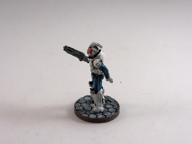 House Etryn Puritan, 28mm Miniature 3D Print 2032