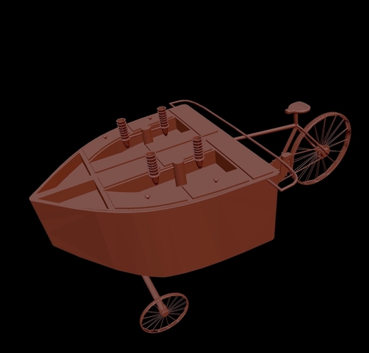 Ice Cream Bike 3D Print 203211