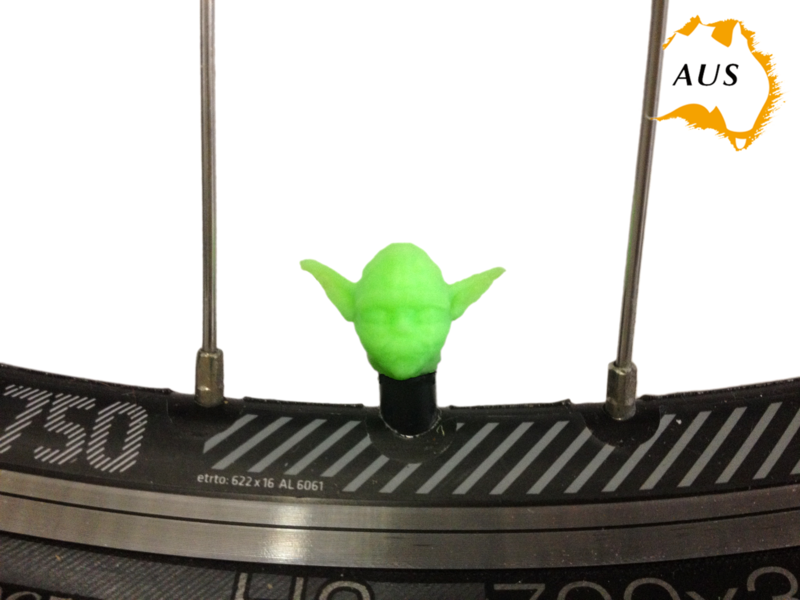 Yoda Bicycle Tyre Caps Bike Car Van Truck Valve Wheel Star Wars