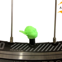 Yoda Bicycle Tyre Caps Bike Car Van Truck Valve Wheel Star Wars - Thumbnail 2