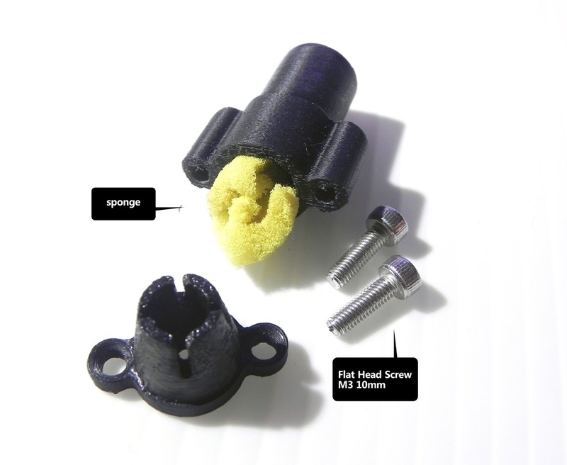 filament dust filter for makerbot replicator