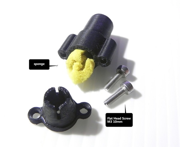 filament dust filter for makerbot replicator