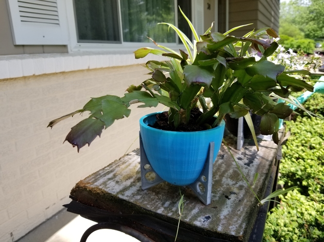 Fallout 4 Planter (Dual Extrusion) 3D Print 203327