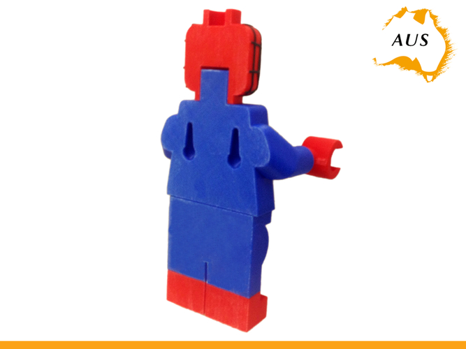 Lego Spider Man Toilet Roll Holder Bathroom Decor Hook Hanger 3D Print 203414