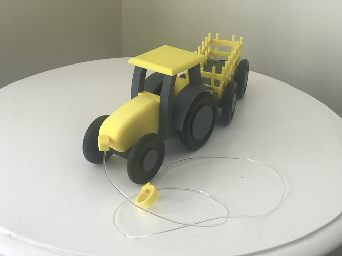 Kids pull tractor 3D Print 203447