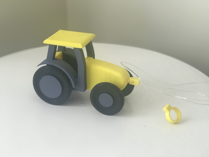 Kids pull tractor 3D Print 203448