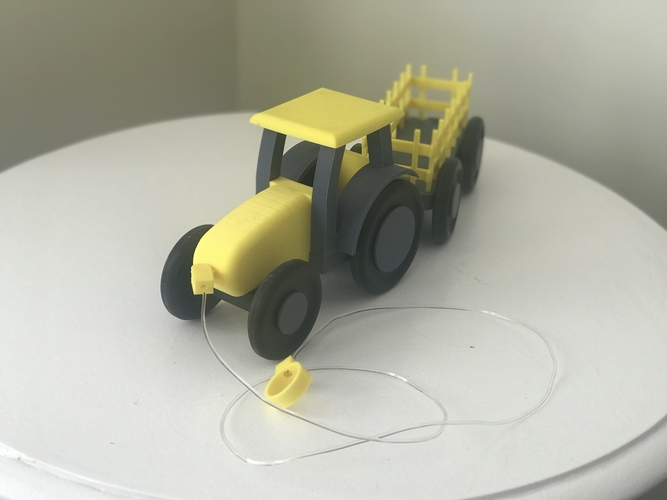 Kids pull tractor 3D Print 203449