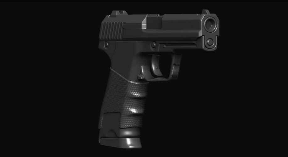 Gun 3D Print 203453