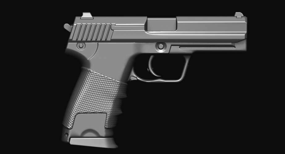 Gun 3D Print 203454