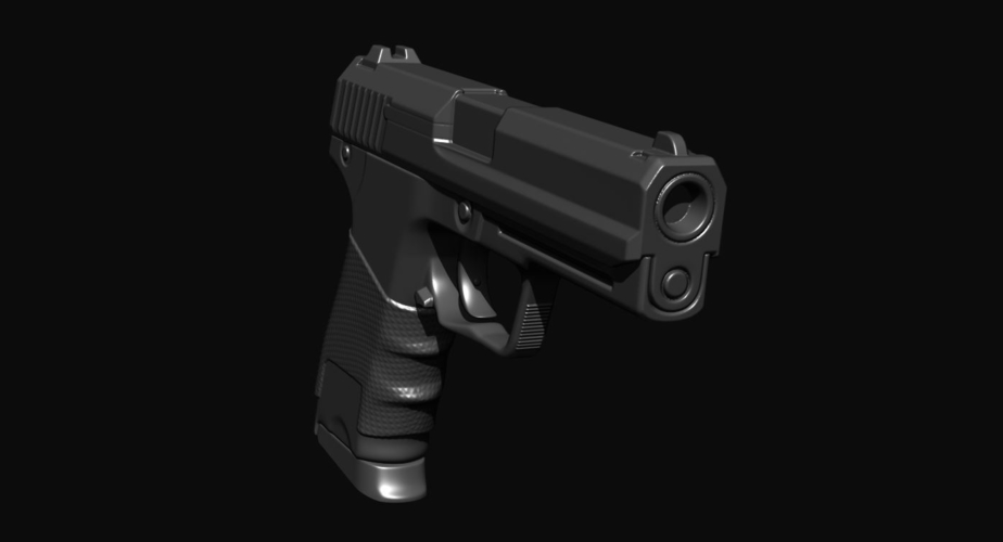 Gun 3D Print 203457