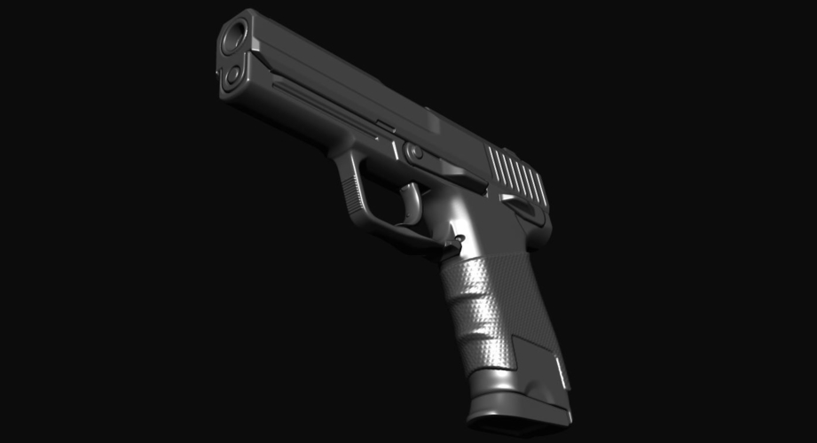 Gun 3D Print 203459