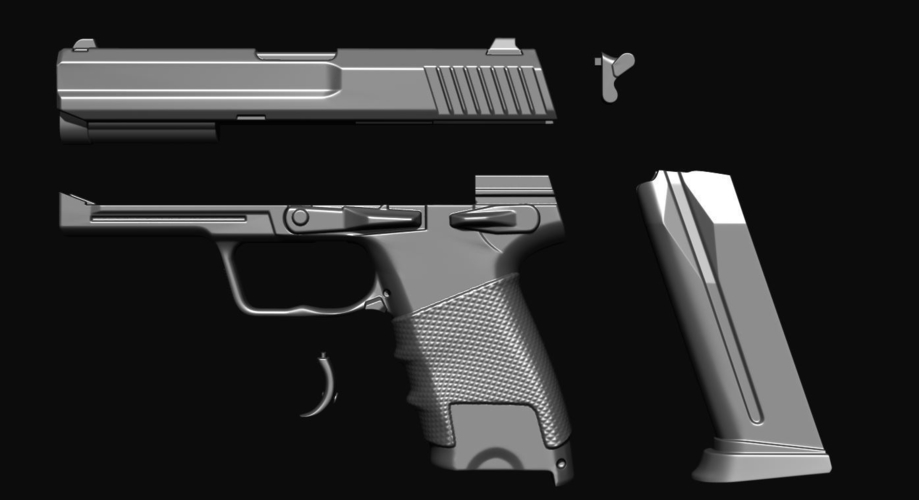 Gun 3D Print 203460