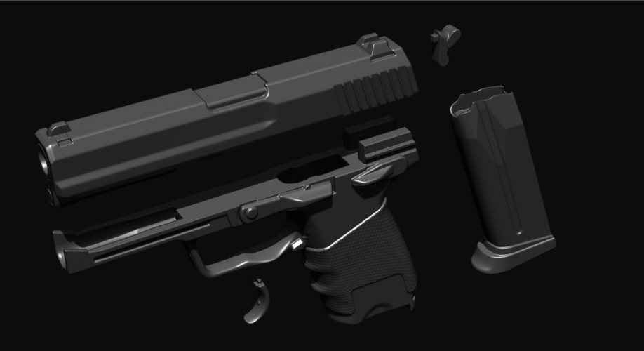 Gun 3D Print 203461