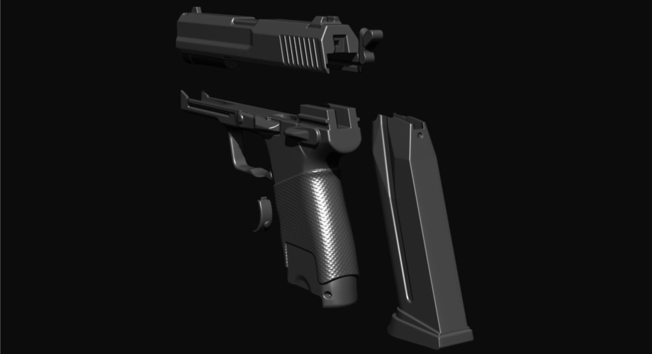 Gun 3D Print 203464