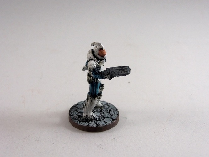 House Etryn Puritan, 28mm Miniature 3D Print 2035