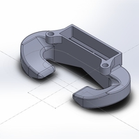 Small Cooling shroud V2 for FLSun Kossel printer with New efffector 3D Printing 203639