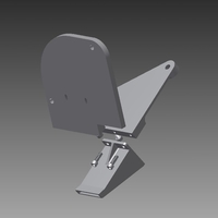 30 Deg Blower Mount For Hesine 505 and ANET A8 - Thumbnail 3