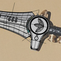 Green Ranger dragon dagger from Mighty Morphin Power Rangers - Thumbnail 7