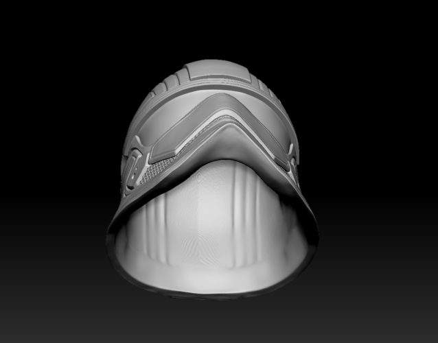 Captain Galaxy Helmet Fan Art 3D Print 203680
