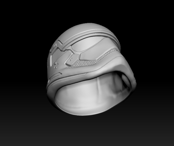 1st Galaxy  Trooper Helmet Fan Art 3D Print 203682