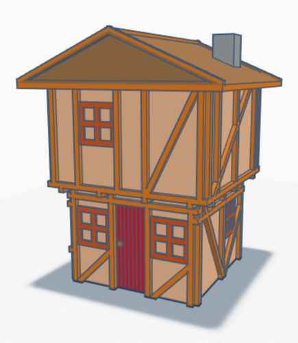 medieval house 3D Print 203693