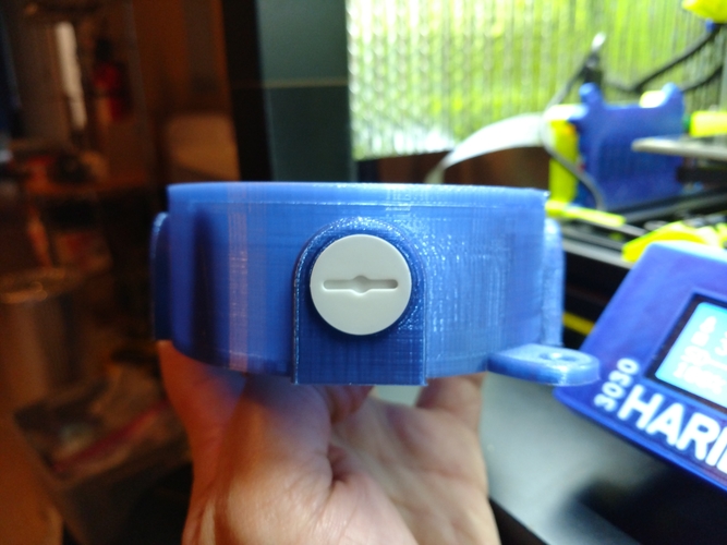 3d Printed Four 4 Inch Round Electrical Junction Box By Riskable Pinshape
