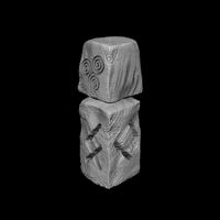 Akralon Resonating Celtic Rune Stone - Thumbnail 1