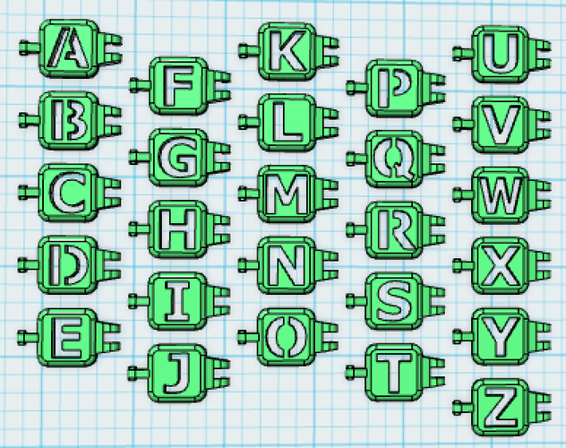 abclets - Alphabet Bracelet Links