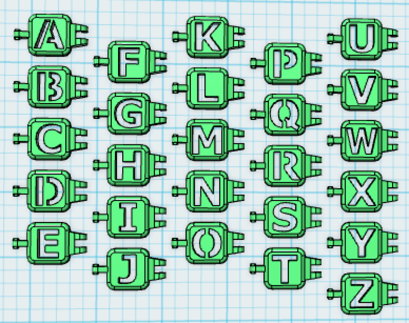 abclets - Alphabet Bracelet Links