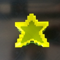 Super Mario Star Pixel Vase - Thumbnail 2
