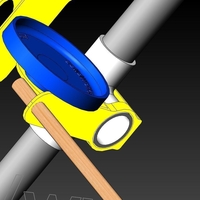 Dowel Rod Parrot Perch Brackets - Thumbnail 3