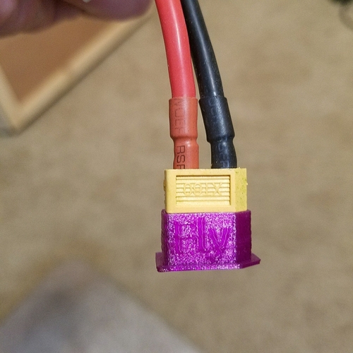 XT60 Battery Caps Lose Fit "Fly" 3D Print 203963