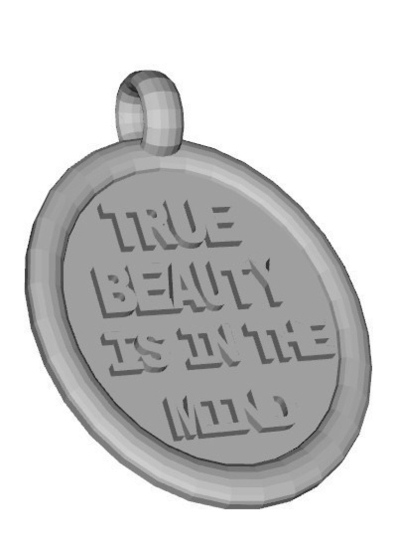 True Beauty Pendant Simplified