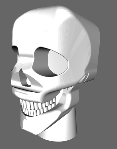 skull 3D Print 204136