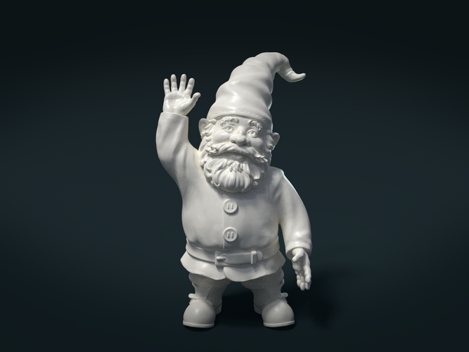 Garden Gnome 3D Print 204215