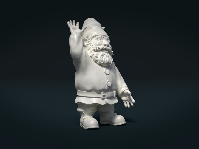Garden Gnome 3D Print 204216