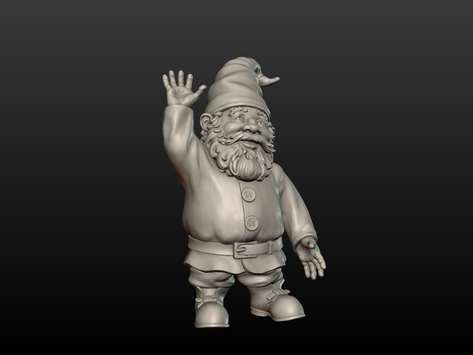 Garden Gnome 3D Print 204217